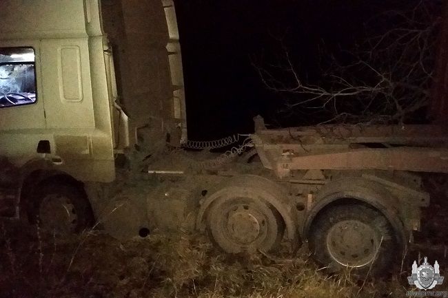 В Слободзейском районе фура врезалась в дерево