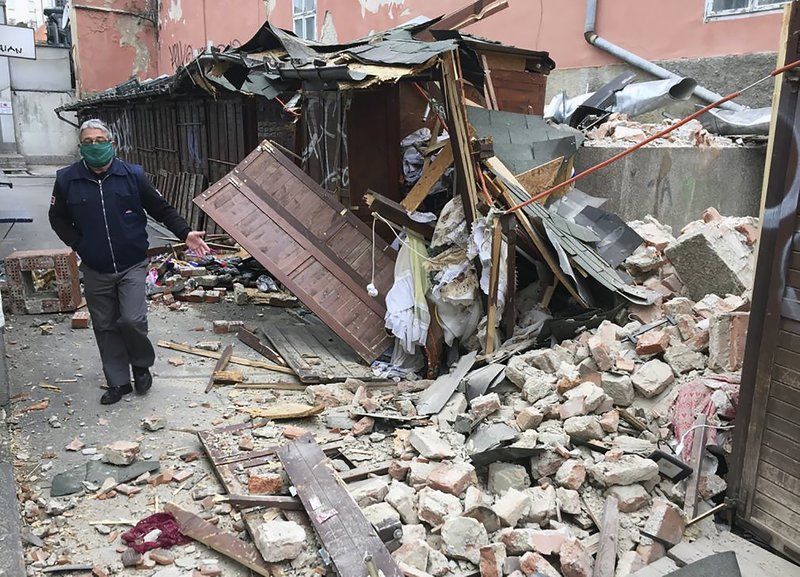 В Загребе произошло разрушительное землетрясение