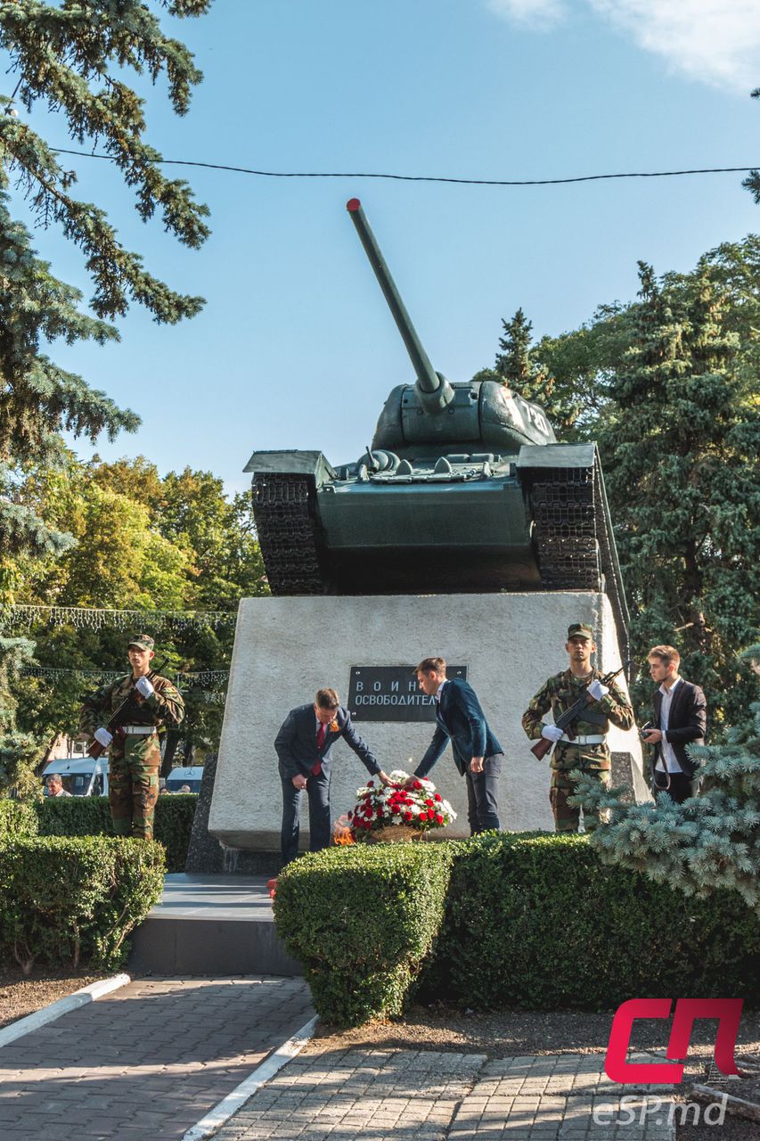 В Бельцах отметили годовщину Ясско-Кишинёвской операции