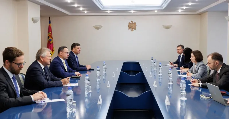 Президент Майя Санду провела встречу с группой парламентариев Литвы