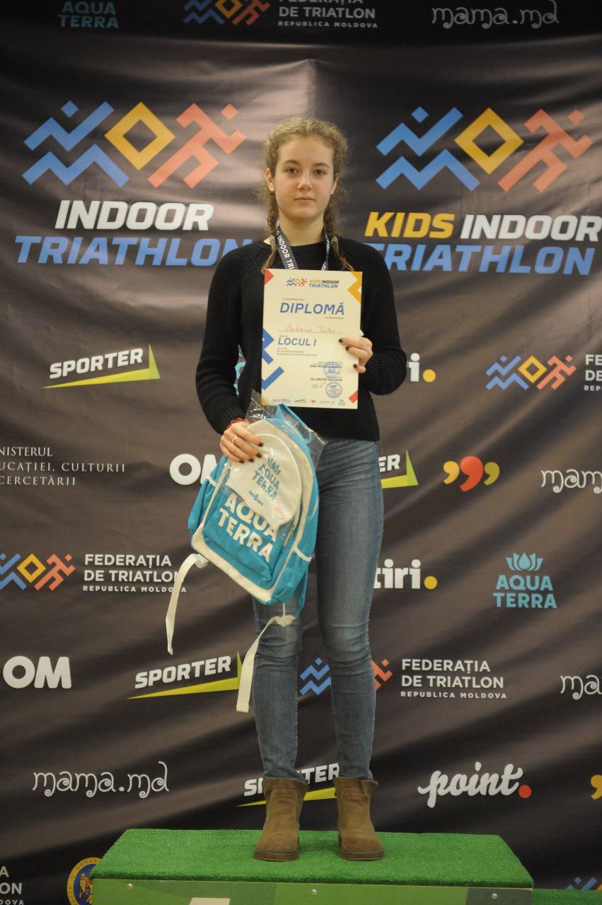 Стали известны победители Kids Indoor Triathlon