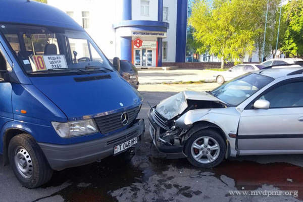 В результате аварии в Тирасполе пострадало 8 человек