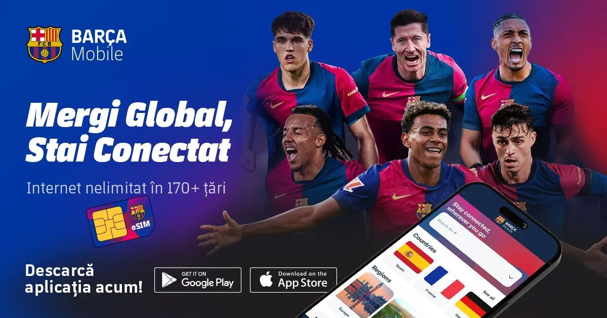 Barça Mobile представляет Global Travel eSIM в Молдове