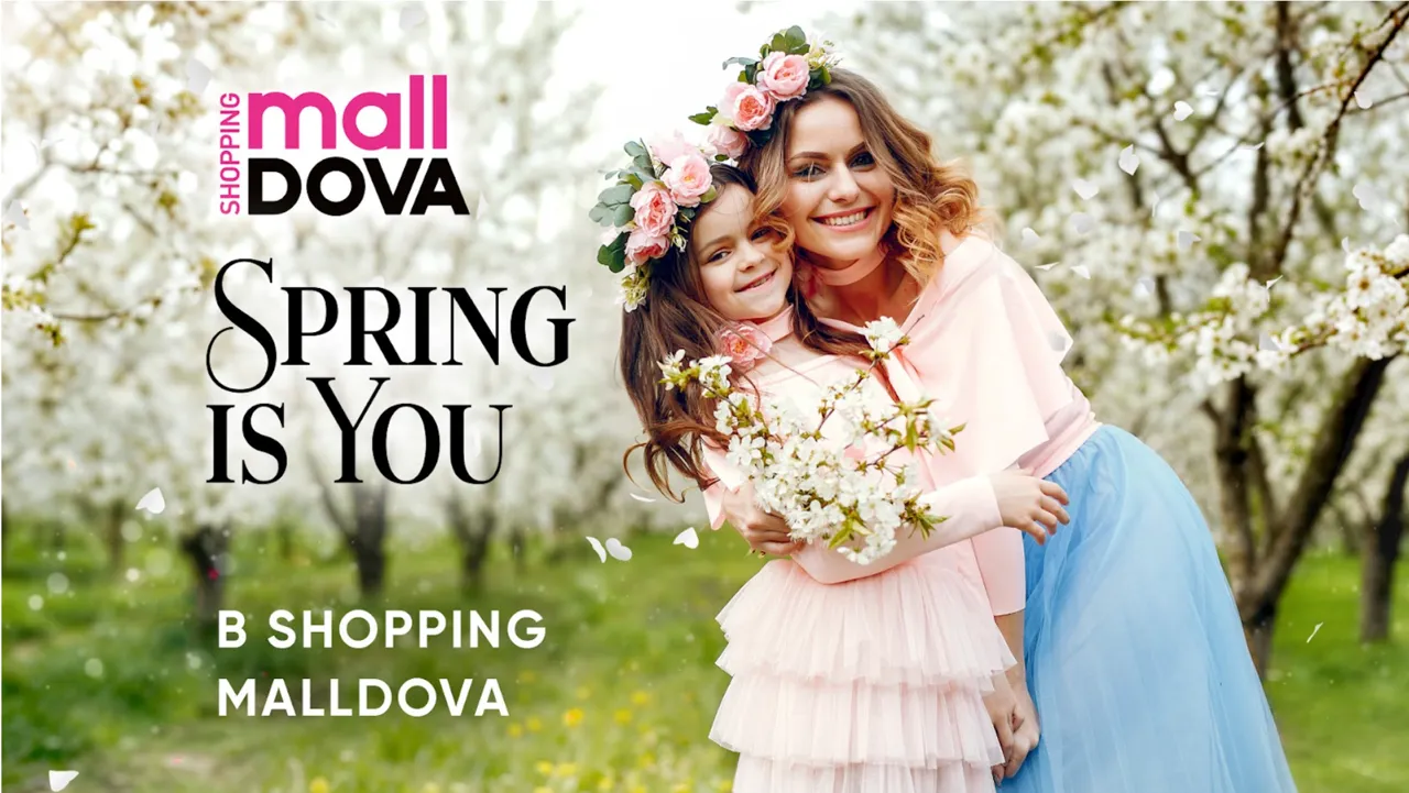Spring is you в Shopping MallDova: события, подарки и сюрпризы