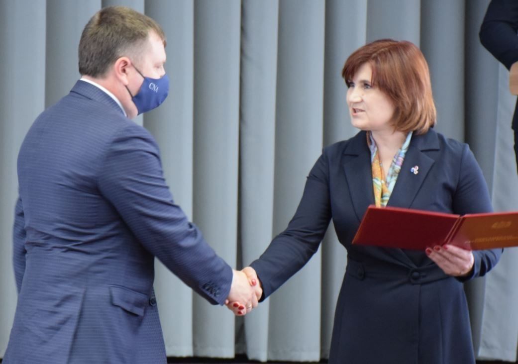 Сотрудникам НЦБК вручили дипломы от парламента