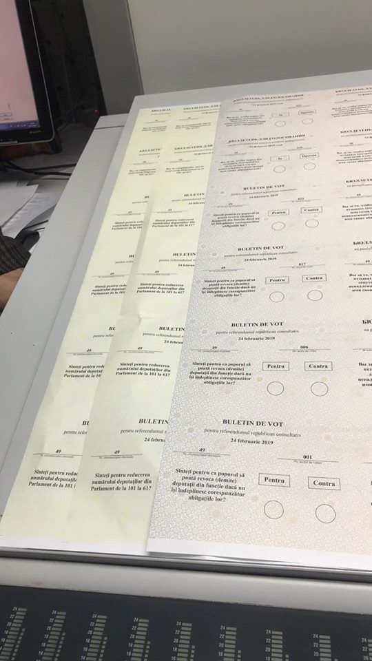 Cum Arată Buletinele De Vot Tipărite Pentru Referendum