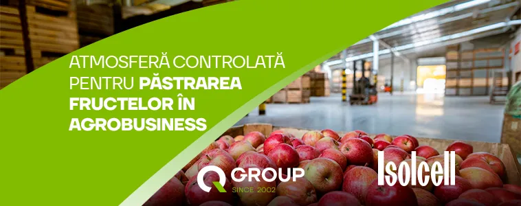 QGroup: Cum păstrezi prospețimea recoltei: tehnologia care permite vânzarea fructelor pe tot parcursul anului