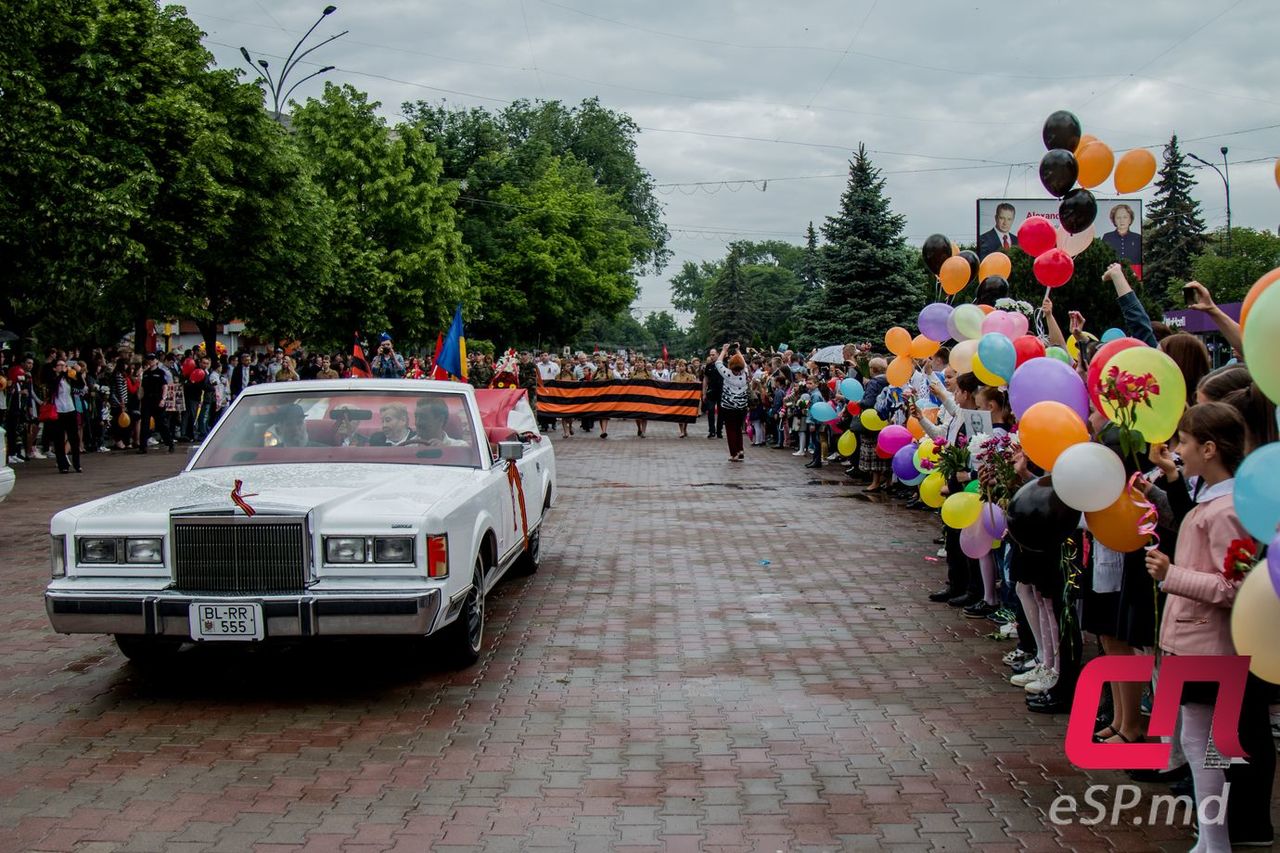 В Бельцах отметили День победы
