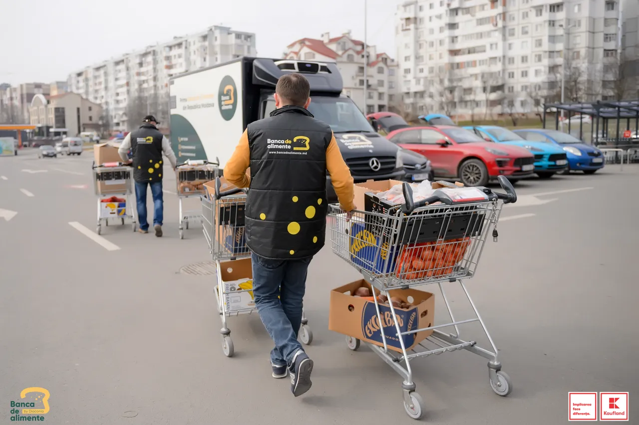 Kaufland и Банк продовольствия в 2022 году: свыше 51 тонны продуктов получили 3000 человек