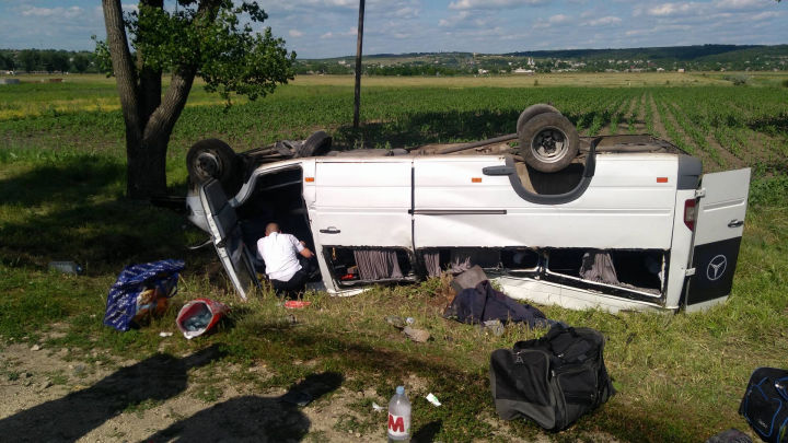 Около села Гура Галбеней произошло серьезное ДТП