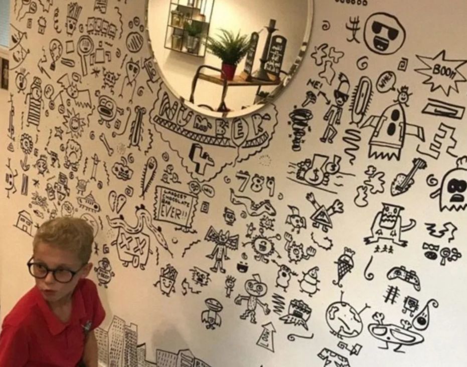 Nike заключил контракт с 12-летним иллюстратором Doodle Boy