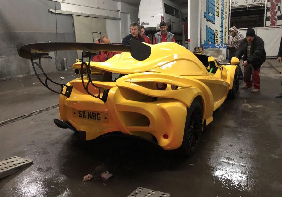 Самой страшной машиной на автосалоне в Женеве стал модульный спорткар Sin