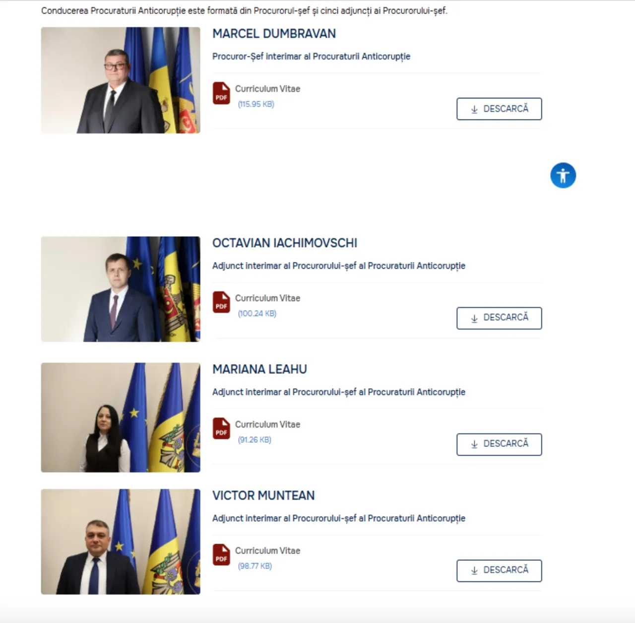 Vasile Plevan a rămas fără funcție de conducere în Procuratura Anticorupție