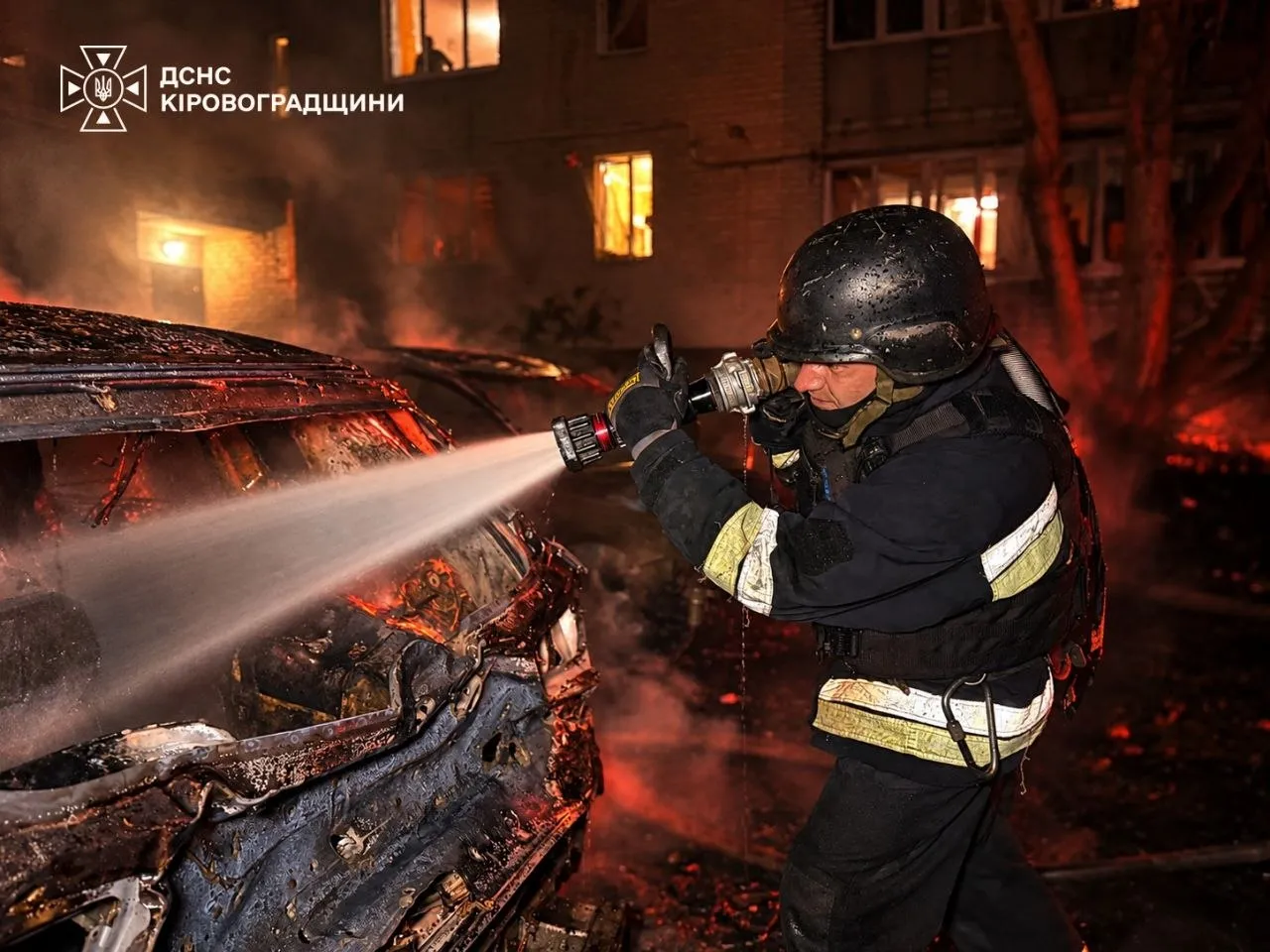 Российские дроны 10 часов атаковали Кировоградскую область: три человека погибли