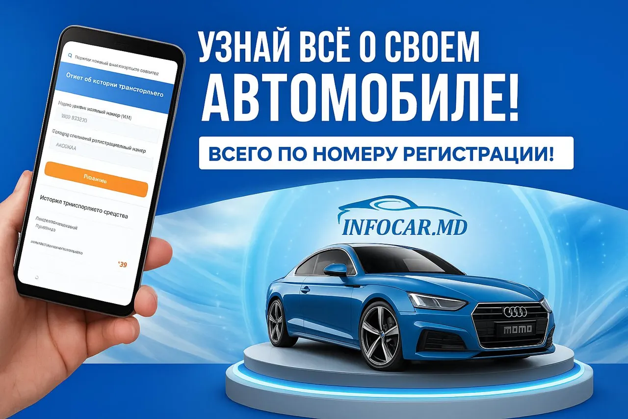 Infocar.md: Первое приложение для проверки истории автомобилей