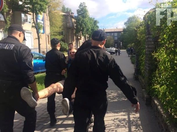 В Запорожье произошли столкновения между активистами