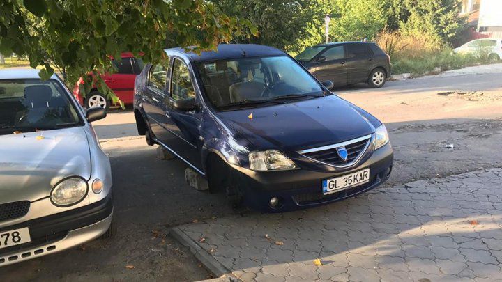 На Чеканах грабители оставили без колес автомобиль гражданина Румынии