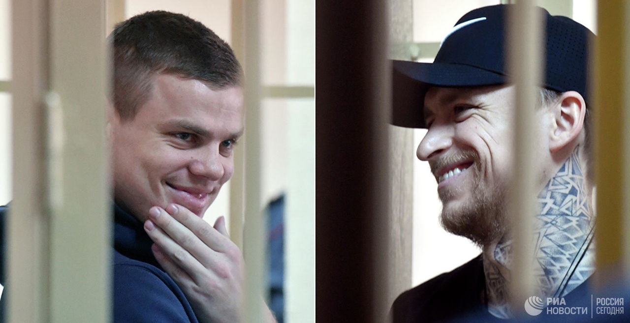 Кокорин и Мамаев рассказали о приеме в колонии