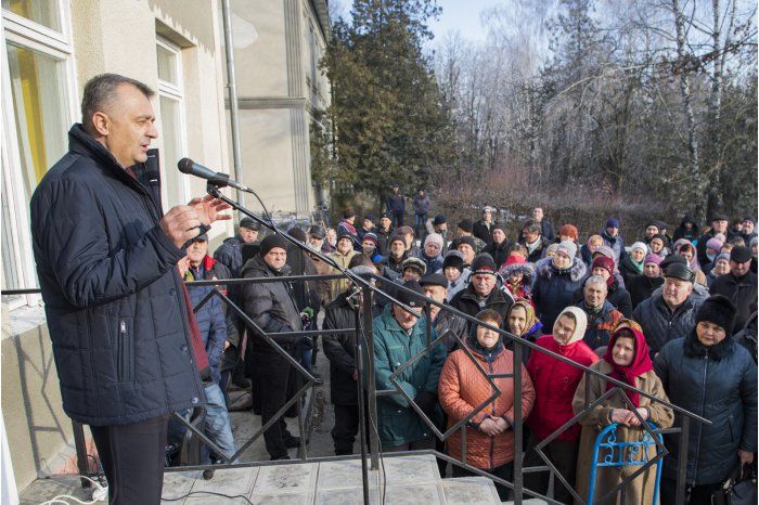 Кику пообещал разобраться с проблемами жителей села Дрепкэуць