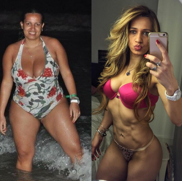 Soţul a părăsit-o după ce a slăbit 32 de kilograme şi s-a făcut bombă sexy
