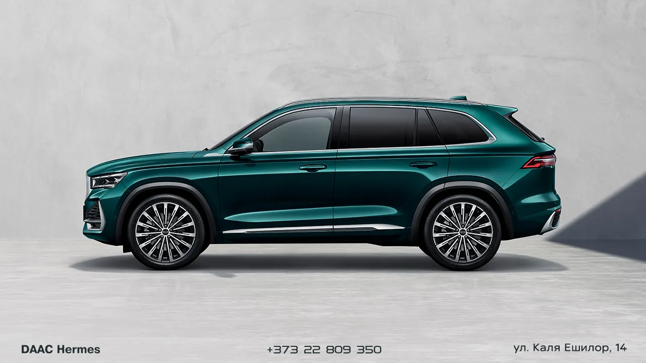Новый Geely Monjaro 2025 — твоя зона уверенности уже в Молдове