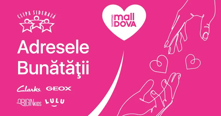 Shopping MallDova lansează proiectul caritabil „Adresele Bunătății”