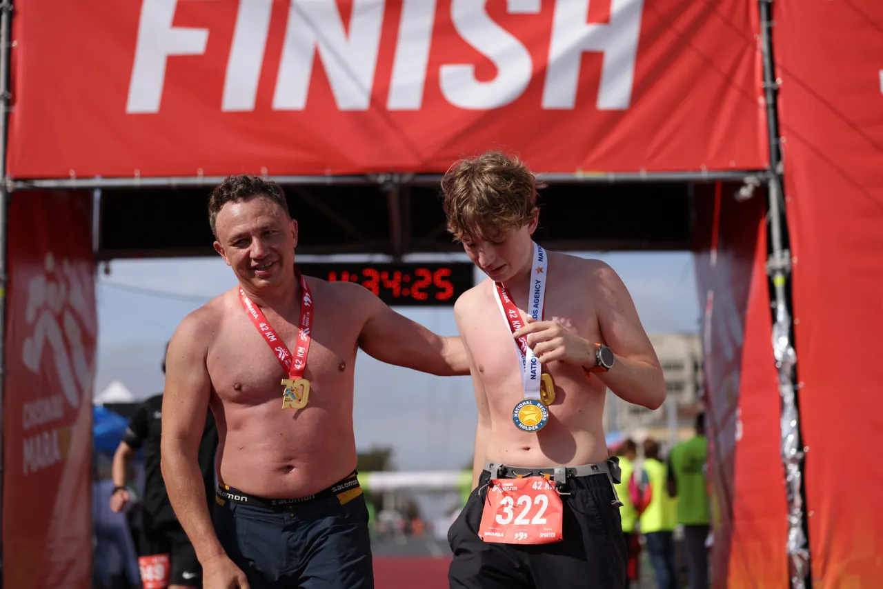 Chisinau Marathon: 14-летний марафонец пробежал 42 км