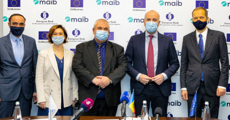 Maib подписал соглашение о разделении рисков с ЕБРР / ЕС и соглашение с ЕС/ ЕБРР