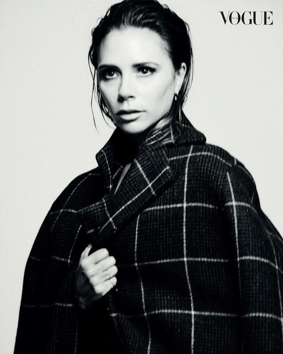 Виктория Бэкхем разделась для Vogue
