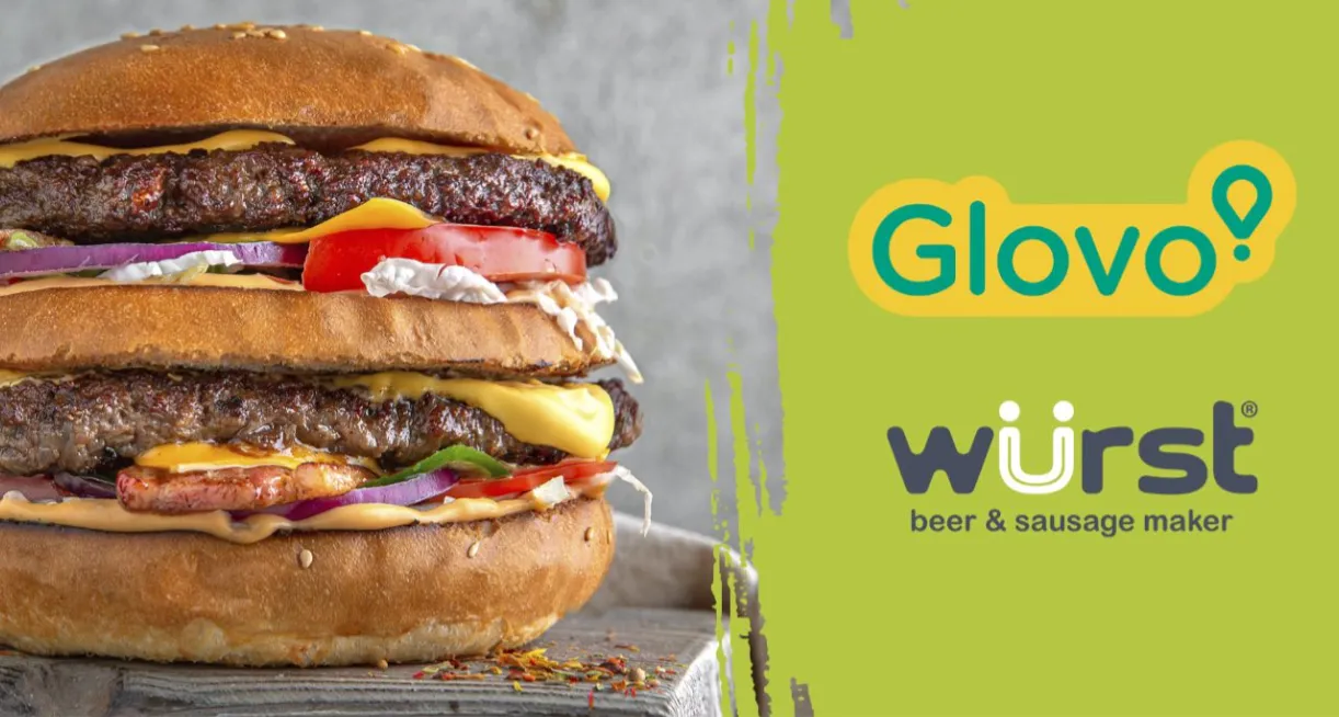 Glovo объявляет о партнерстве с Wurst, Keller Holz Gastro Family и Keller Holz Beer Boutique в Кишиневе
