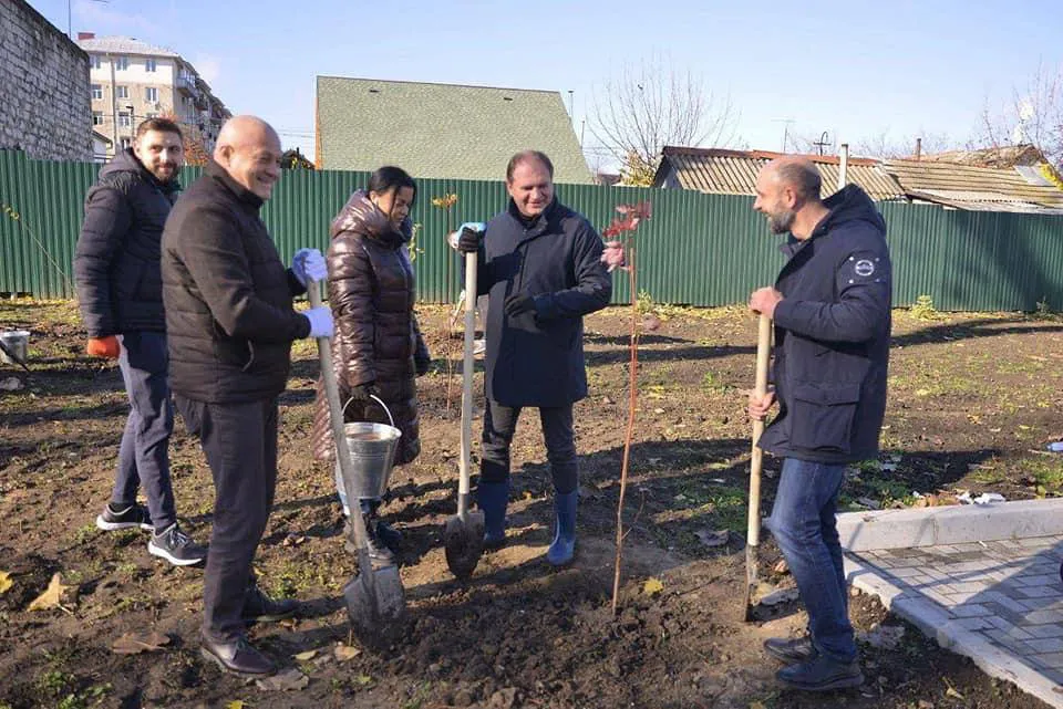 В столице высадили более 4000 деревьев и кустарников