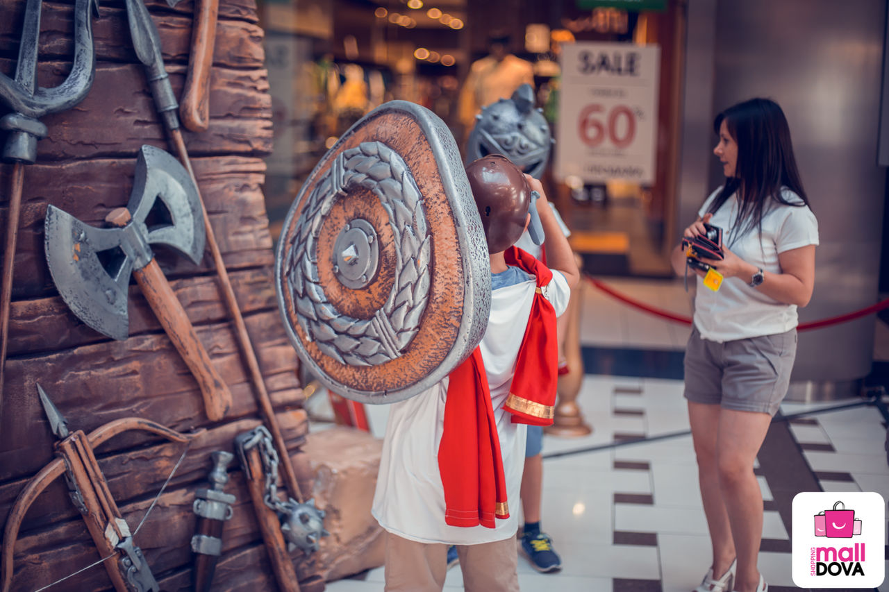 50 de elevi din Tiraspol au vizitat expoziția interactivă „Roma Antică” de la Shopping MallDova ®