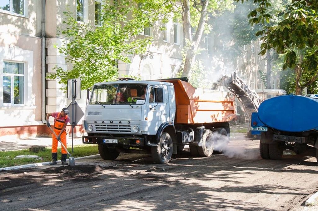 В Оргееве начались обширные работы по реконструкции центральных улиц