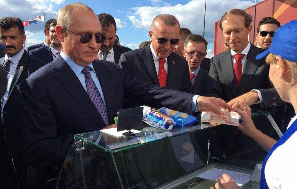 Путин купил Эрдогану ванильное мороженое
