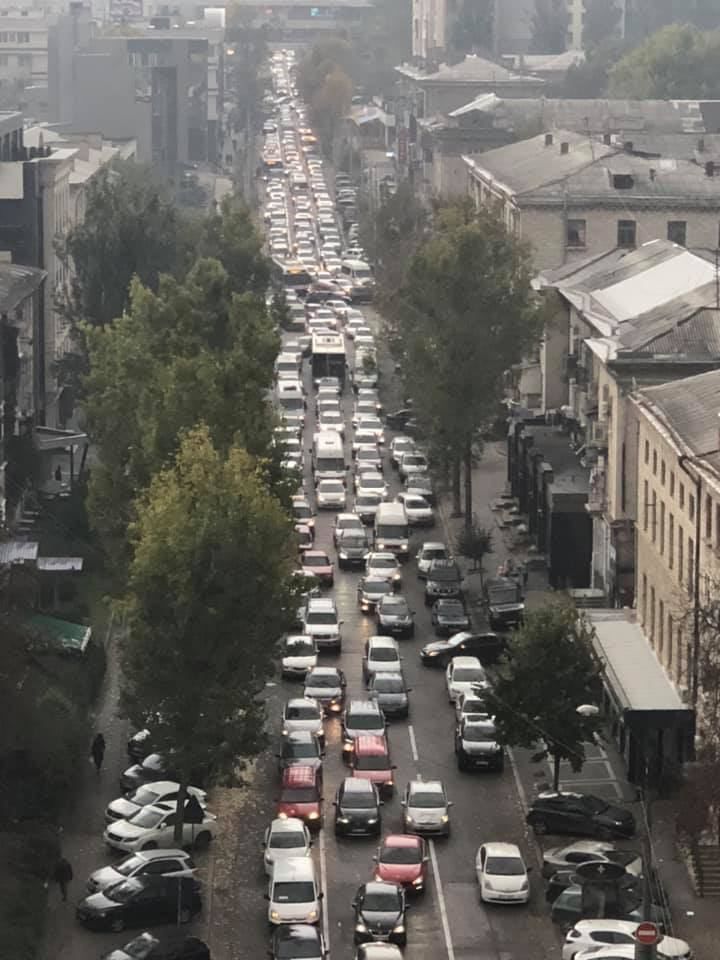Кишинев сковали пятничные пробки