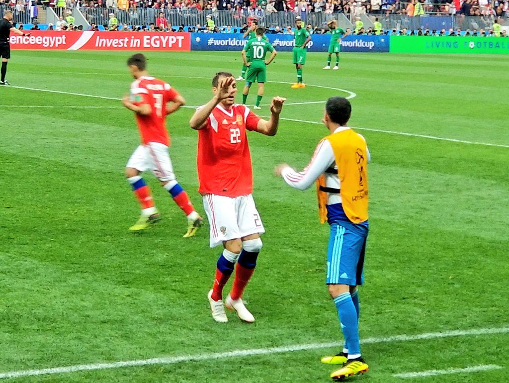 Россия разгромила Саудовскую Аравию со счетом 5:0