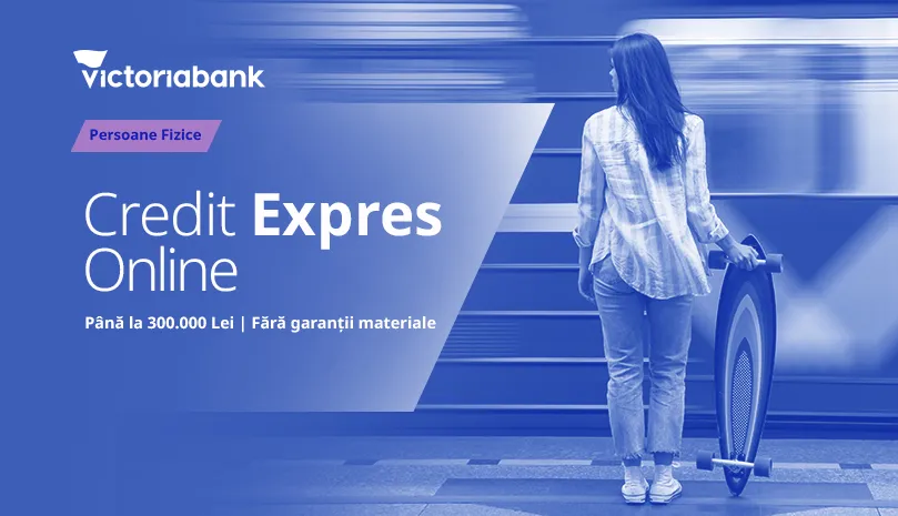 Victoriabank: Кредит на 100% онлайн – кредит Express