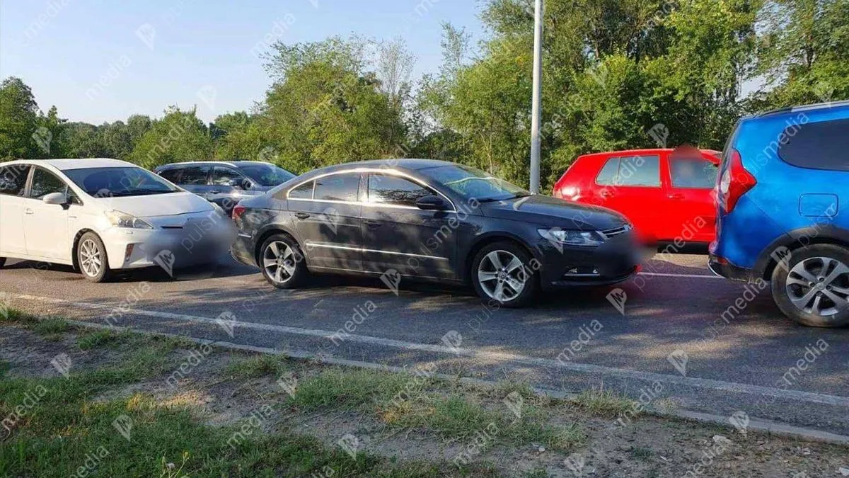 В Кишиневе произошло цепное ДТП с участием сотрудников ГИЧС и погранполиции