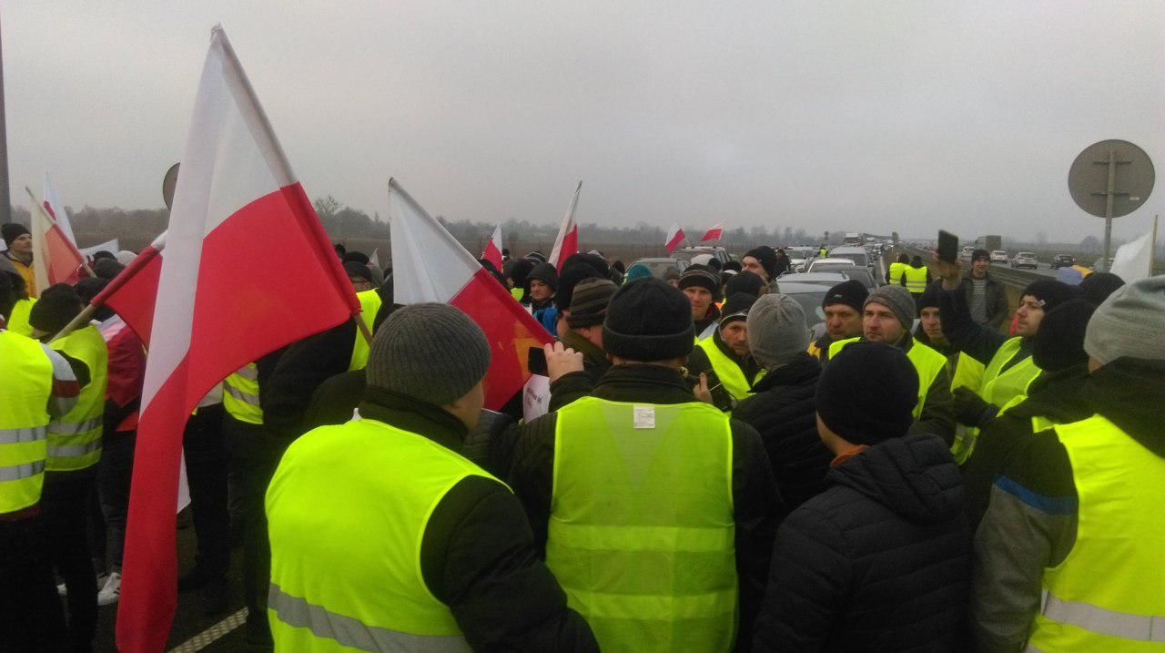 Французы вдохновили поляков на протест в желтых жилетах