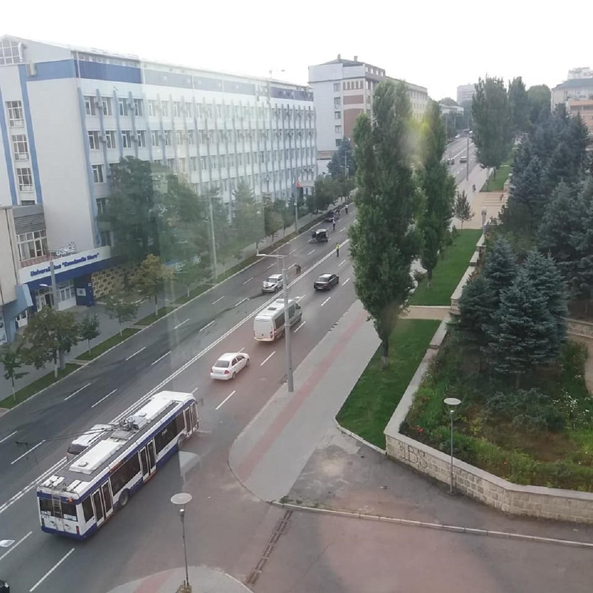 Возле офиса НЦБК произошло серьезное ДТП