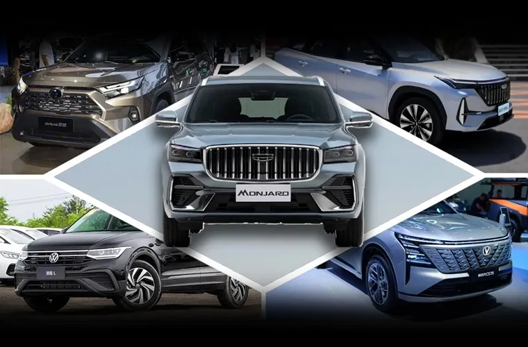 Geely la înălțime: Cele mai căutate SUV-uri pe benzină în China, în 2025
