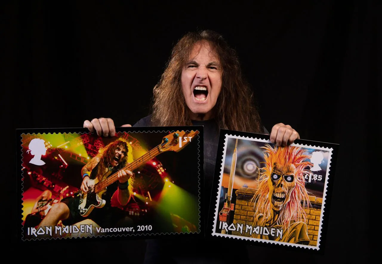 Музыкантов Iron Maiden запечатлели на почтовых марках Британии