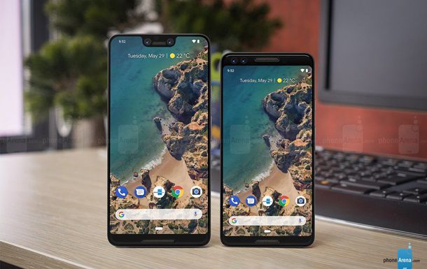 Опубликован рендер с новыми смартфонами Pixel