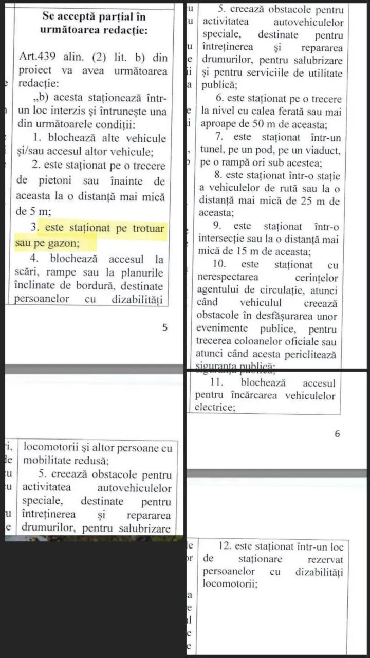 Istratii a adus clarificări cu privire la legea care restricționează evacuarea autoturismelor
