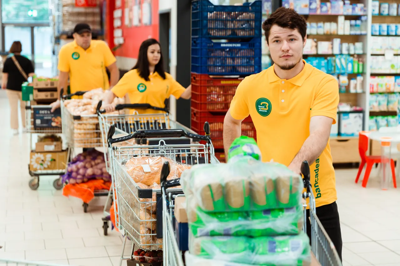 Kaufland и Банк продовольствия в 2022 году: свыше 51 тонны продуктов получили 3000 человек