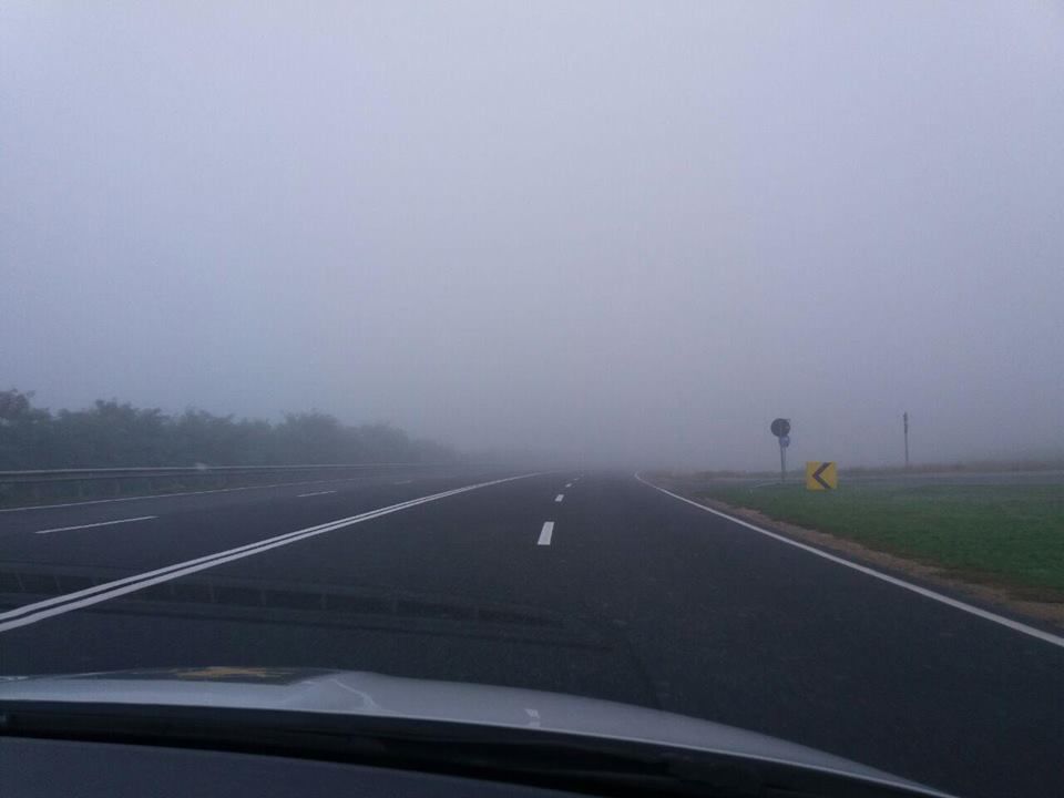 Движение на дорогах Молдовы затруднено в связи с туманом