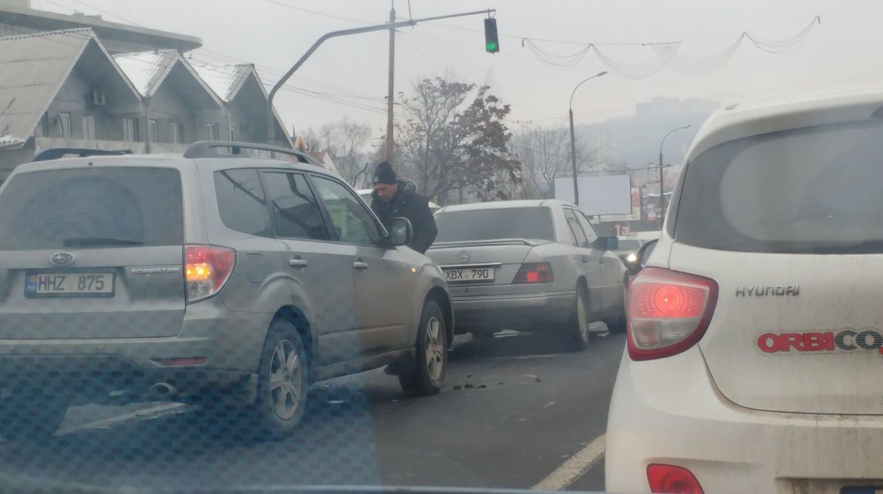 На Измаильской столкнулись два автомобиля