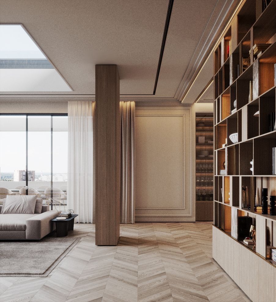 Milanin Residence: Пентхаус с панорамным видом в центре Кишинева