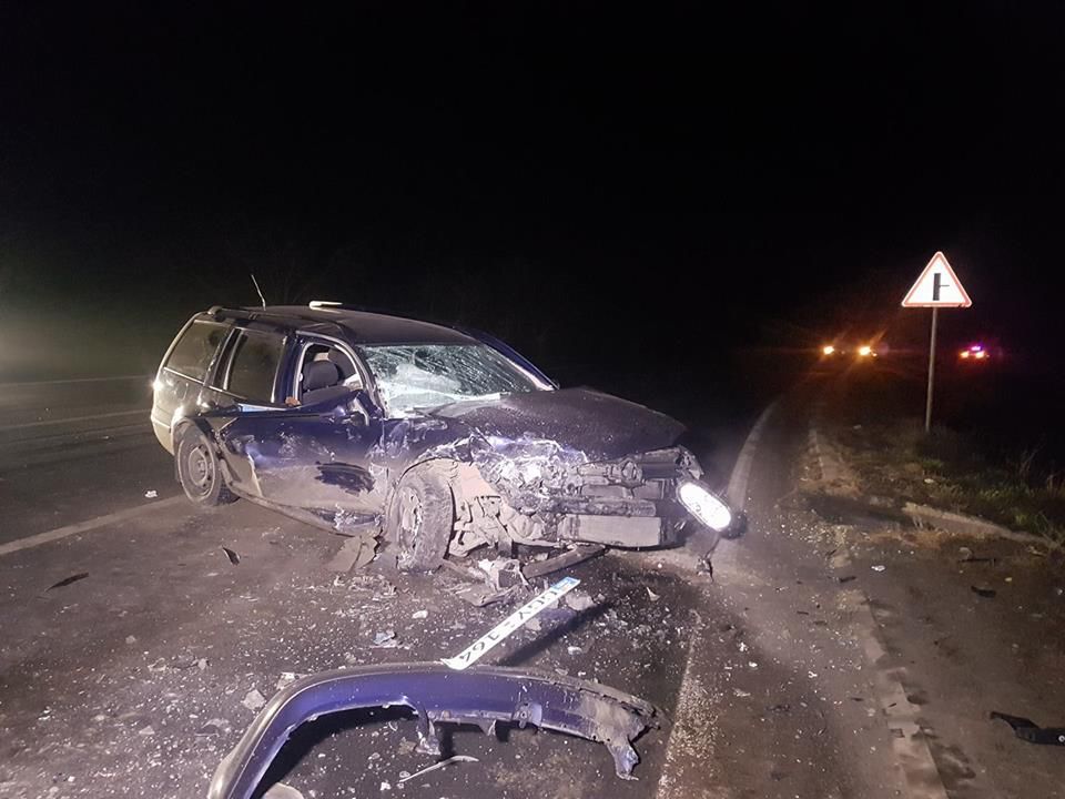 Două mașini s-au ciocnit la Hâncești. O persoană, la spital