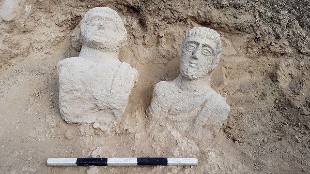 Израильтянка помогла обнаружить уникальные древнеримские бюсты